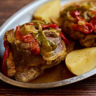 Carrillada ibérica horneada