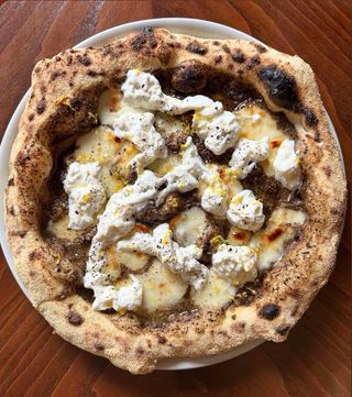 Tartufo, lemone e stracciatella