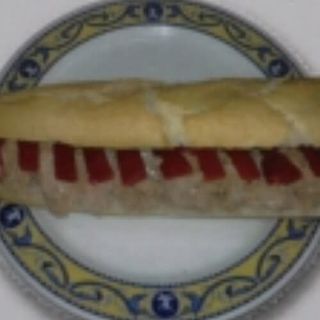 Bocadillo Atún Con Pimiento Morrón