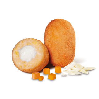 CROQUETAS CALABAZA PARMESANO CORAZON (8 Unidades)
