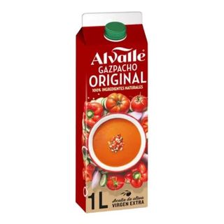 Gazpacho Original Con Aceite Oliva Virgen Extra Alvalle 1 L