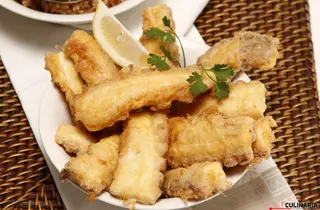 Meia Filete de Polvo com Salada Russa