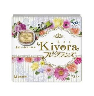 Unicharm Sofy Kiyora Happy Floral Гигиенические прокладки 14см72шт