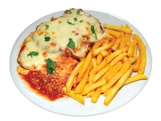 Pui Parmegiano Meniu