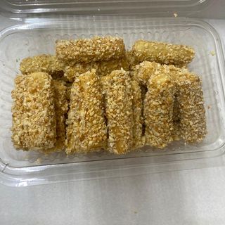 Sablé fromage amande concassé