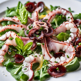 Carpaccio Poulpe Vinaigrette Citronnée