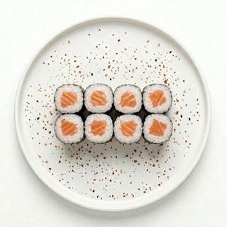 Salmon Hosomaki (8 Pzs.)