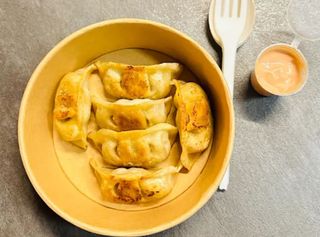 Ravioli di carne alla piastra - 6 pezzi