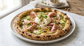 Pizza pistacchiona (32 cm.)