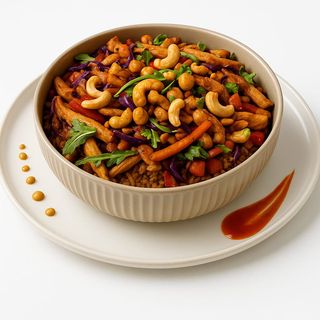 Poulet Épicé Noix De Cajou