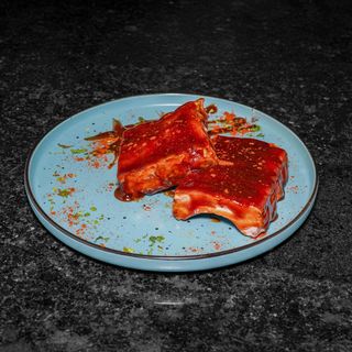 Coaste de porc barbeque