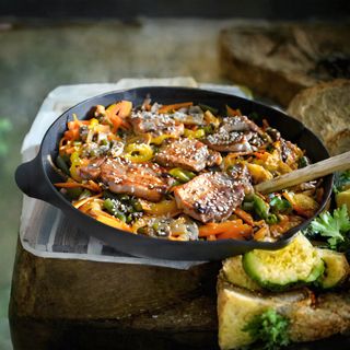 Медальоны с овощами