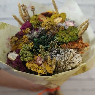 Ramo variado grande flor seca.