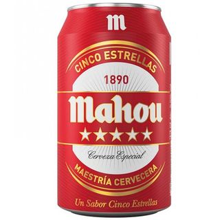 Cerveza Mahou Clásica Lata 33cl.