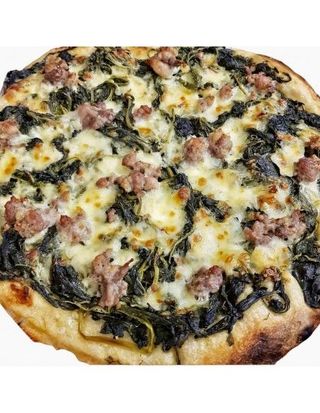 Pizza con salsiccia e friarielli