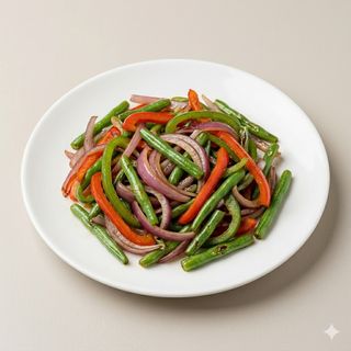 Verduras salteadas al wok
