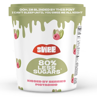 Gelado Swee 450Ml Pistachio C/ Crocante de Framboesa