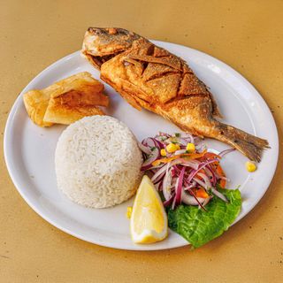 Pescado fritto Orata