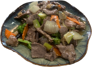 Ternera con Verduras什锦牛肉