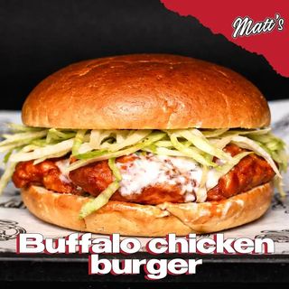 Buffalo Chicken Burger