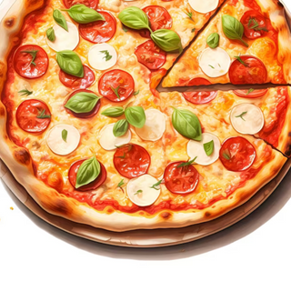 Pizza Fungi (32 Cm.)