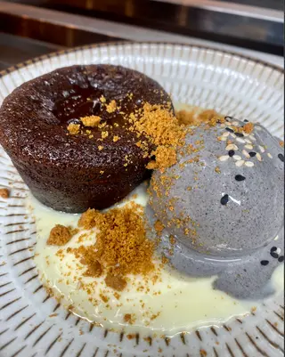 Culant de chocolate sin gluten 