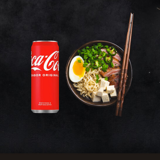 TOFU RAMEN+ 1Coca-cola Lata
