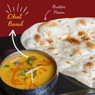 Dhal & Naan  - Bowl