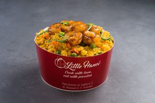 Orez prajit cu creveti