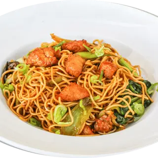 Wok de Noodles com Frango