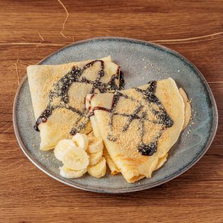 Palačinke sa eurokremom, plazmom i bananom