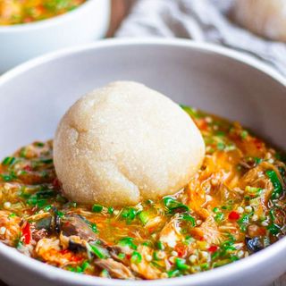 Eba & Okra Combo