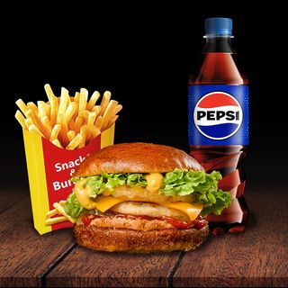 Бріош Чікен Бургер Меню 