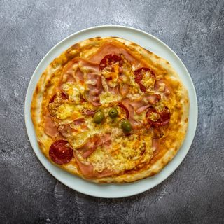 Diavola pizza 28 cm