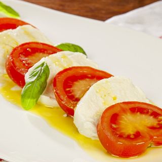 caprese con fiordilatte di agerola