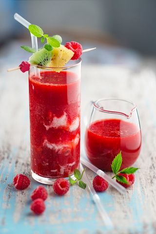 jus de framboise