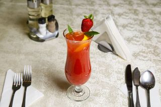 Limonada homemade căpșuni