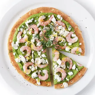 Pizza Avocat Crevettes