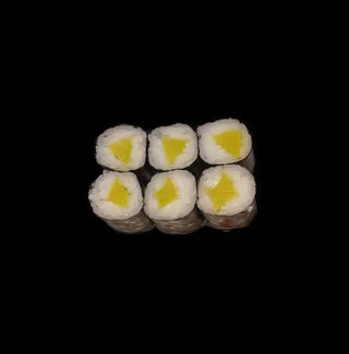 Maki de rábano encurtido (6 uds.)