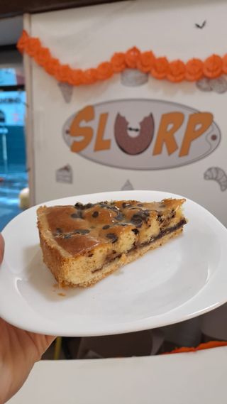 Fetta di torta Pera e cioccolato 