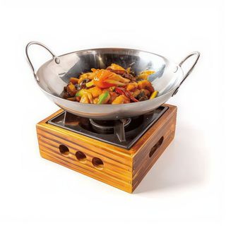 266-Sartén De Pollo Y Verduras Mixtas
