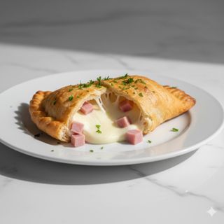 Empanada de jamón York y queso