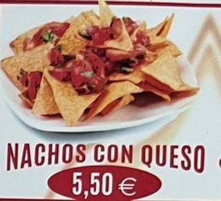 Nachos con Queso