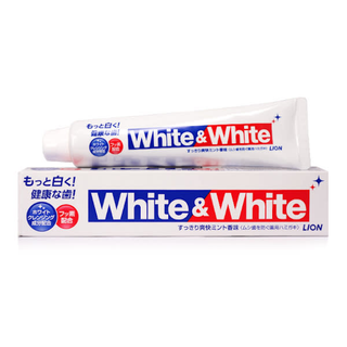 Lion White & White Зубная паста с кальцием и фтором 150 гр