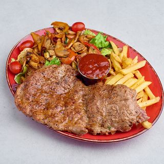 Stek Wieprzowy Buffalo Billa