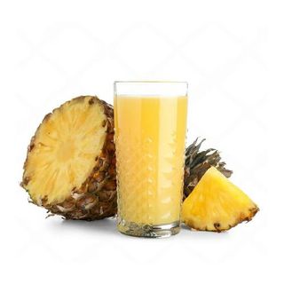 Smoothie de piña colada en leche