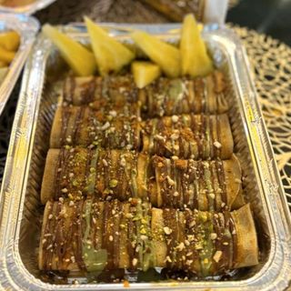 Crêpe À La Crème Pistache Et Chocolat