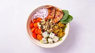 Cheese & Bacon Salad (Keto)