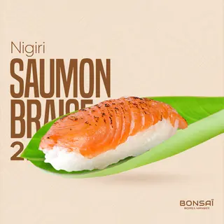 Nigiri Saumon Braisé - 2 Pièces