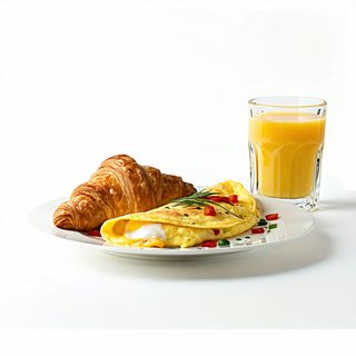 Desayuno De Tortilla Francesa